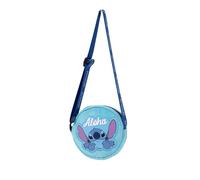ARDITEX Borsa a tracolla Stitch Disney 22,5 x 15 x 16,5 cm - con cerniera e tracolla regolabile, materiale resistente e lavabile - ideale per passeggiate, escursioni o feste - per ragazze dai 3 anni