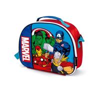 ARDITEX - Borsa termica per bambini di Marvel Avengers - 26x21x11cm - Colore blu multicolore - Perfetta per bambini e bambine - Ideale per l’asilo, la scuola materna e la scuola elementare
