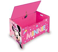 Cassapanca in legno Portagiochi Disney Minnie