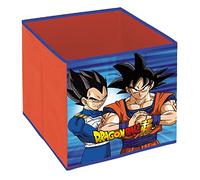 ARDITEX - Contenitore organizzatore pieghevole Dragon Ball Super di Toei Animation - 31x31x31cm - Per riporre giocattoli, vestiti e accessori