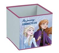 ARDITEX WD13002 - Organizer in tessuto a forma di cubo, pieghevole, 31 x 31 x 31 cm, di Disney-Frozen II