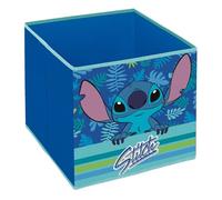 ARDITEX Contenitore organizzatore pieghevole Stitch di Disney - 31x31x31cm - Per riporre giocattoli, vestiti e accessori