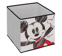 ARDITEX Contenitore - Organizer in tessuto a forma di cubo pieghevole, 31 x 31 x 31 cm di Topolino