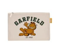 ARDITEX, Garfield Borsa Da Toilette, Astuccio da Toilette per Trucco, Beauty Case per Bambini in Tessuto con Cerniera, ideale per organizzare Cosmetici o Piccoli Oggetti, Cotone Resistente, 22,5x16 cm