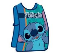 ARDITEX Grembiule Senza Maniche Stitch 40x33 cm - Taglia Unica 2-4 Anni - PVC con Elastici Laterali - Perfetto per lavoretti e attività Scolastiche