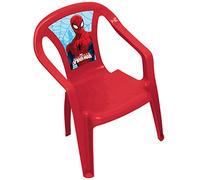 ARDITEX Marvel Spiderman 707976 - Sedia per Bambini, in plastica, 50 x 36,5 x 30 cm, Colore: Rosso/Blu