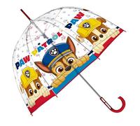 ARDITEX Ombrello per bambini, trasparente Paw Patrol, EVA, 67 cm di diametro, a bolle, apertura manuale, 8 pannelli