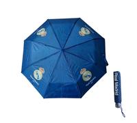 ARDITEX, Ombrello Pieghevole, Ombrello Bambino Real Madrid, Regalo per Bambini, Realizzato in Poliestere, Pieghevole e Tematico con Custodia, Apertura Manuale D 96cm, L 56cm