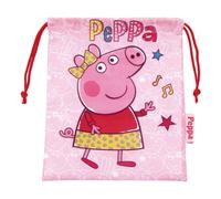 ARDITEX PP14562 Eone-Peppa Pig Snack Bag 26.5 x 21.5 cm, Peppa Pig