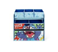 Stitch Scaffale Portagiochi con 6 Contenitori in Tessuto Disney