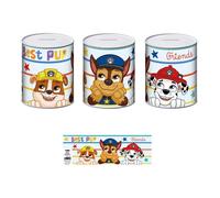 Arditex Salvadanaio Paw Patrol Metal M 10x10x12 Cm