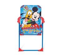 ARDITEX Sedia pieghevole con braccioli Mickey Mouse di Disney - 38x32x53cm - Adatta per giardino, campeggio, spiaggia o montagna - Ideale per bambini.
