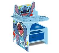 Stitch Banchetto Attività in legno con Contenitore in Tessuto Disney Multicolor