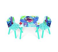 Stitch Set Tavolino e 2 Sedie in legno Disney Multicolor