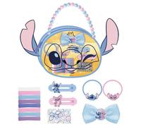 ARDITEX, Disney Stitch Beauty Set, Accessori per Capelli Stitch, Mollete Capelli Bambina, Elastici in Tessuto, e Molto Altro Ancora, Ideale per sorprendere i Tuoi Bambini, Design Originale, 14 Pz