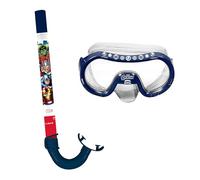 ARDITEX Set snorkeling per bambini con maschera e boccaglio Avengers Marvel - Maschera regolabile 14x20,5x11 cm, tubo 33 cm, dai 3 anni, ideale per mare piscina e vacanze