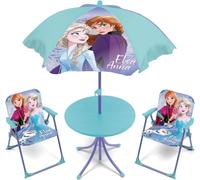 Arditex Set Tavolo Bambini con 2 Sedie & Ombrellone Multitmotivo