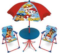 Arditex Set Tavolo Bambini con 2 Sedie & Ombrellone Multitmotivo