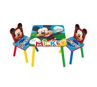 Arditex per Mickey Mouse Set Tavolino con 2 sedie in legno