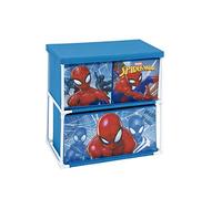ARDITEX Spider-Scaffale con 3 cassetti, Poliestere Metallo, Blu, M