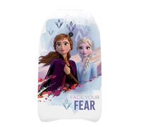 ARDITEX Tavola da nuoto Elsa e Anna Disney Frozen - 41x30x5 cm - Schiuma EPS leggera, forma ergonomica, ideale per l’apprendimento del nuoto - Colore bianco/lilla