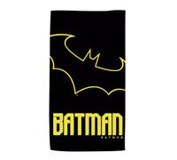 ARDITEX Telo Mare in Microfibra Batman DC Comics 170x90 cm Nero e Giallo - Design Ufficiale per Adulti - Morbido, Assorbente e a Rapida Asciugatura - Perfetto per l’Estate