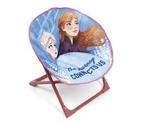 ARDITEX Sedia rotonda pieghevole Frozen II, sedia per bambini, Ø 50 cm