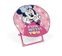 ARDITEX WD14419 Sedia con forma di luna da 50 x 50 x 50 cm di Disney-Minnie