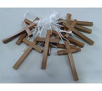 ARDITO MICHELE 12 CROCI in Legno con Laccetto Prima Comunione Artigianali