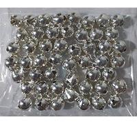 ARDITO MICHELE Natale CAMPANELLINI CAMPANELLI SONAGLI Argento da Cucire 50 PZ. Mis.10 mm Circa