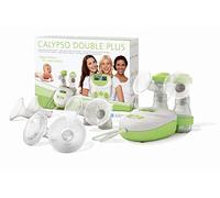 Ardo Calypso - Tiralatte elettrico Double Plus, silenzioso, realizzato in Svizzera, con 64 impostazioni, sistema chiuso, tiralatte ospedaliero con biberon, conchiglie ed elementi essenziali inclusi