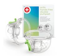 Ardo Doppia pompa a mani libere. Doppia pompa con inserti da 24 mm e 19 mm e cordino per ARDO Alyssa. Compatibile con tutti i tiralatte ARDO Electric. Accessori di ricambio per l'allattamento.