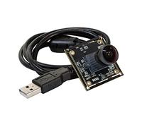 Arducam 1080P Low Light WDR Ultra Wide Angle USB Camera Module per Computer, 2MP CMOS IMX291 160° Fisheye Mini UVC USB 2.0 Spy Webcam Board con microfono, 1 m cavo per Windows Linux Mac OS