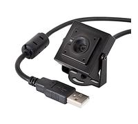 Arducam Modulo per fotocamera USB con messa a fuoco automatica IMX219 da 4 K, 8 MP, con custodia in metallo, mini webcam UVC USB2.0 1080P, con doppio microfono, cavo da 1 m, Raspberry Pi, Jetson Nano