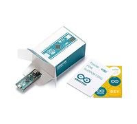 Arduino Micro with Headers [A000053] - Scheda compatta con Pin headers, Perfetta per progetti Portatili e integrati. Ideale per Imparare la Programmazione e sviluppare Applicazioni microcontrollore.