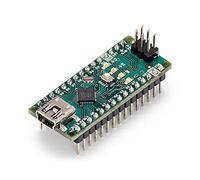 Arduino Nano [A000005] - Scheda di sviluppo compatta e potente, compatibile con Arduino IDE, ideale per progetti elettronici, robot, PLC e applicazioni fai da te.