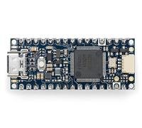 Arduino Nano R4 con intestazioni [ABX00143] - Scheda microcontrollore compatta Renesas RA4M1, pre-saldata per breadboard, connettore Qwiic, LED RGB programmabile, compatibile con Arduino IDE