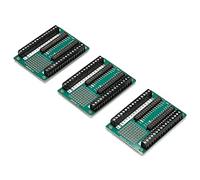 Arduino Nano Screw Terminal Adapter (3 Boards Pack) [ASX00037-3P] - Confezione da 3 adattatori terminali a vite per schede Arduino Nano, ideali per connessioni robuste e progetti elettronici