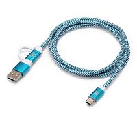 Arduino USB Type-C® Cable 2-in1 [TPX00094] - Cavo USB di alta qualità per collegare i tuoi progetti, compatibile con tutte le schede