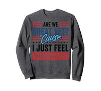 Are We Great Yet Embarrassed Anti Trump Political Funny USA Felpa