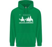 Are We Quasi There Ancora? Divertente Natale Bambini Felpa con Cappuccio