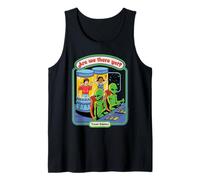 Are We There Yet Alien UFO Retro Vintage Funny Adult Humor Canotta