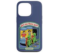 Are We There Yet Alien UFO Retro Vintage Funny Adult Humor Custodia per iPhone 13 Pro