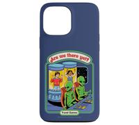 Are We There Yet Alien UFO Retro Vintage Funny Adult Humor Custodia per iPhone 13 Pro Max