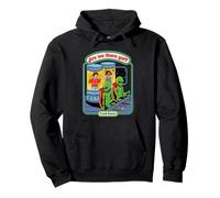 Are We There Yet Alien UFO Retro Vintage Funny Adult Humor Felpa con Cappuccio