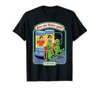 Are We There Yet Alien UFO Retro Vintage Funny Adult Humor Maglietta