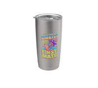 Are You A Pirate I'd Like To Be Your First Mate Bicchiere termico in acciaio inox doppia parete