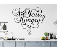 Are You Affamati? Cucina Vinile Decalcomania Citazione Frase Custom Adesivi 018