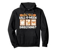 Are You Fall o ween Directions Divertente Insegnante Regali di Halloween Felpa con Cappuccio