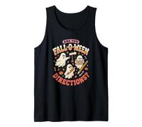 Are You Fall O Ween Directions Funny Ghost Map Halloween Canotta